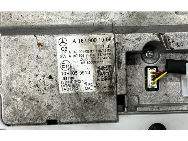 Přístrojová deska Mercedes-Benz GLE W167 2024 A1679001909, A1679029503