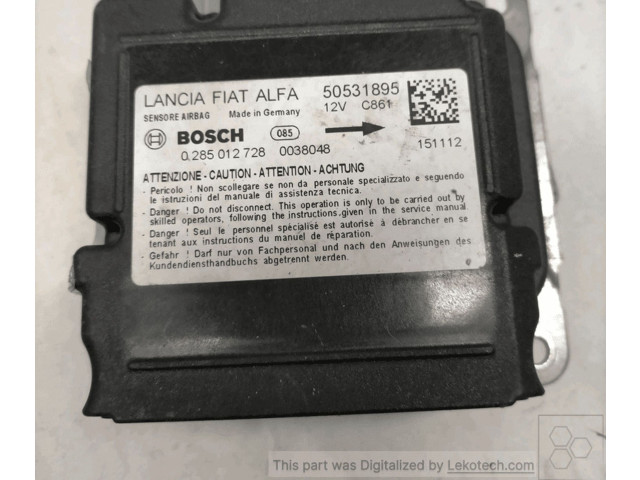 Блок подушек безопасности 50520767, BOSCH Alfa Romeo Giulietta