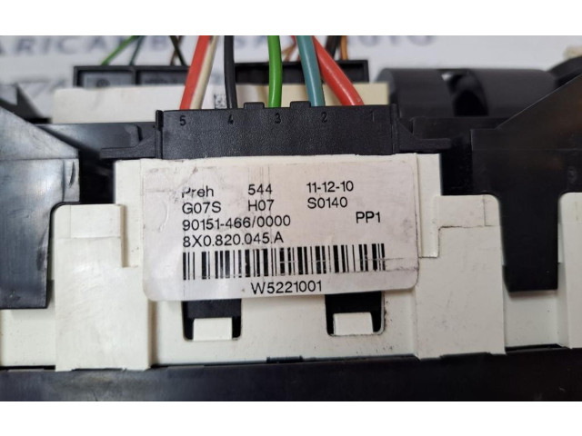 Блок управления климат-контролем 8X0820045A, 8X0820045A   Audi A1