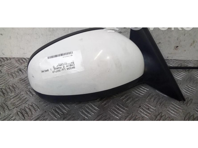 Зеркало электрическое Skoda Fabia Mk2 (5J) 2007 - 2014 года