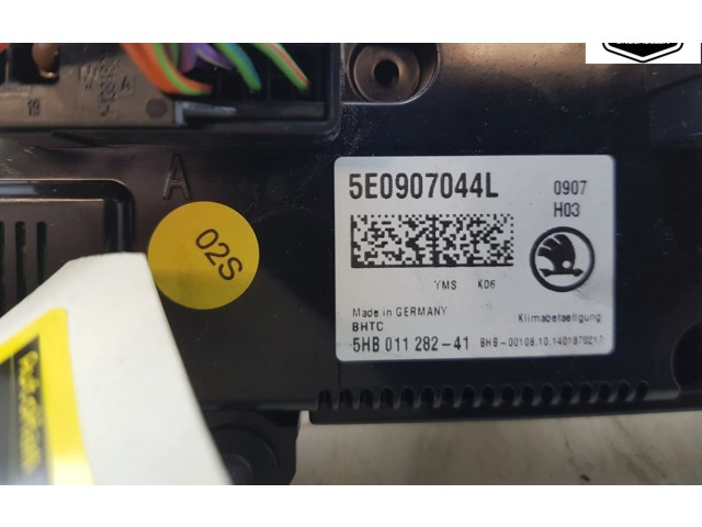 Блок управления климат-контролем 5E0907044L, 5E0907044L   Skoda Octavia Mk3 (5E)