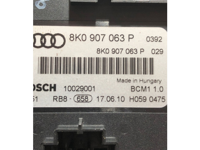 Блок комфорта 8K0907063P, 10029001 Audi Q5 SQ5