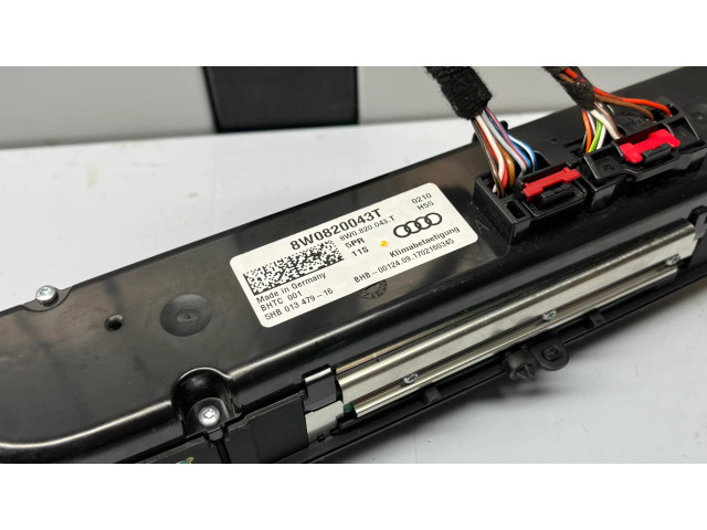 Блок управления климат-контролем 8W0820043T, 8W0820043 Audi A5