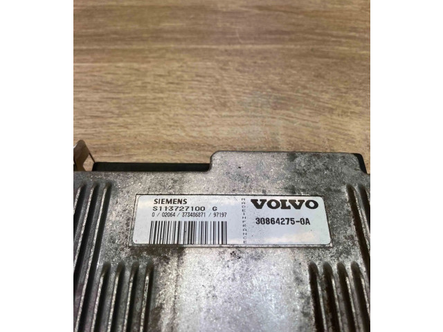 Блок управления двигателем Блок управления 30864275, S113727100G Volvo S40, V40