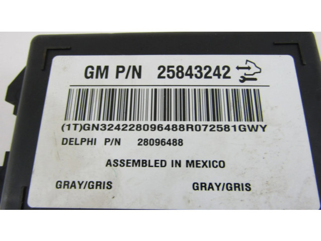 Блок комфорта 25843242   Chevrolet Captiva   