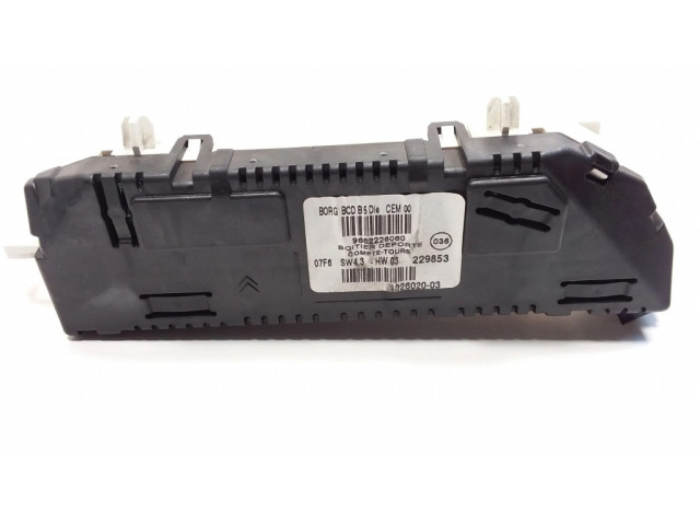 Дисплей 9662226080, 102602003 Citroen C4 I