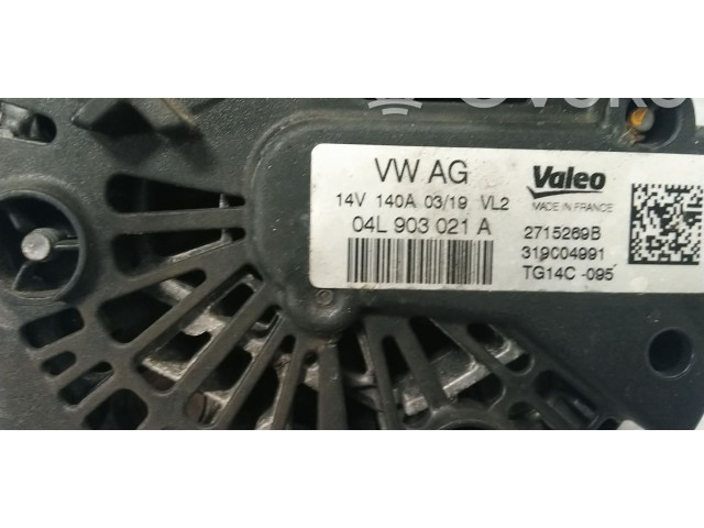 Генератор 04L903021A, 04L903021AX   Volkswagen Caddy      