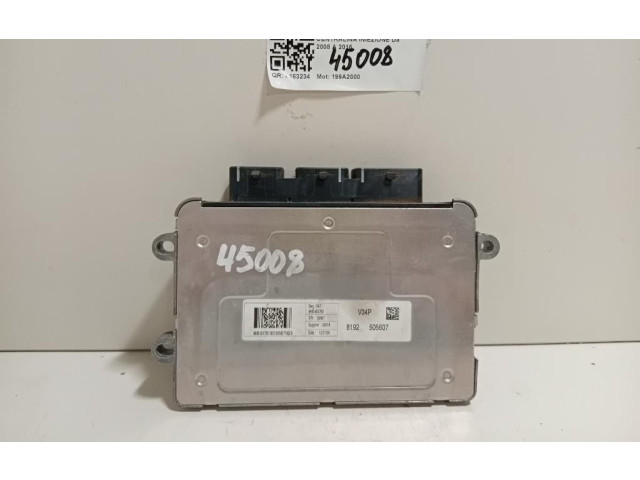 Блок управления впрыском 9665454780, 199A2000 Fiat Fiorino