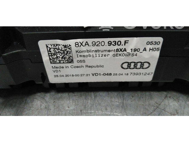 Панель приборов 8XA920930F   Audi A1       