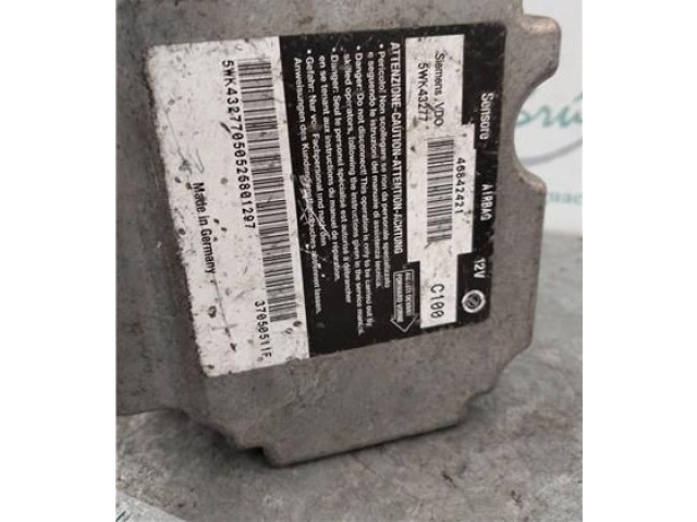 Блок подушек безопасности 46842421, 46842421 Alfa Romeo 166