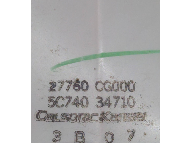 Блок управления климат-контролем 27760CG000, 5C74034710 Infiniti FX