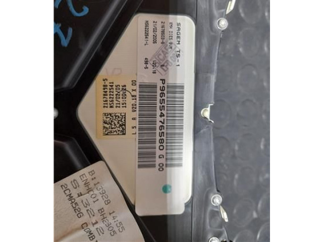 Přístrojová deska Peugeot 307 2001 P9655476580G