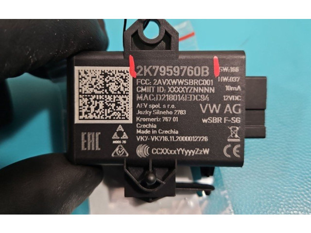 Блок комфорта 2K7959760B, IMPRK1398575 Volkswagen Caddy