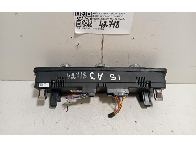 Блок управления климат-контролем 8V0820047D, 8V0820047D Audi A3 S3 8V