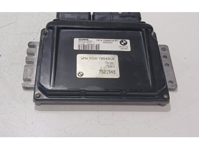 Řídící jednotka 1214752001901, S118012001 Mini One - Cooper R50 - 53 2002