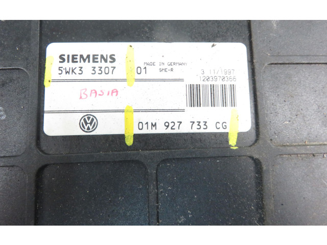 Блок управления коробкой передач 5WK33307, 01M927733CG Audi A3 S3 8L