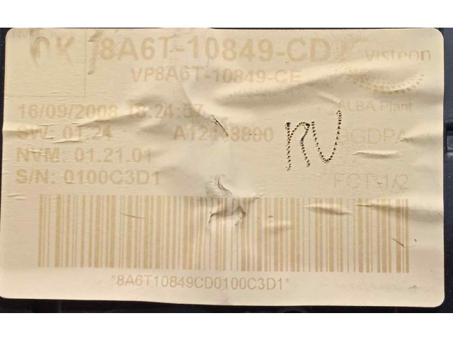 Přístrojová deska  Ford Fiesta 2008 8A6T10849CD  