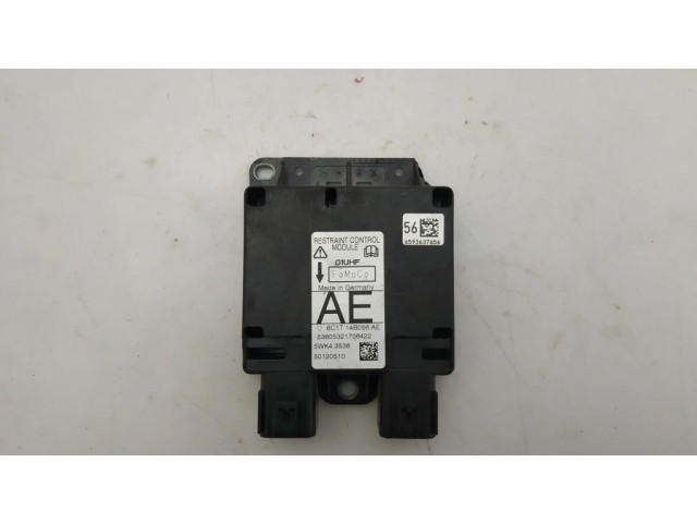 Блок подушек безопасности 6C1T14B056AE, 5WK43536 Ford Transit