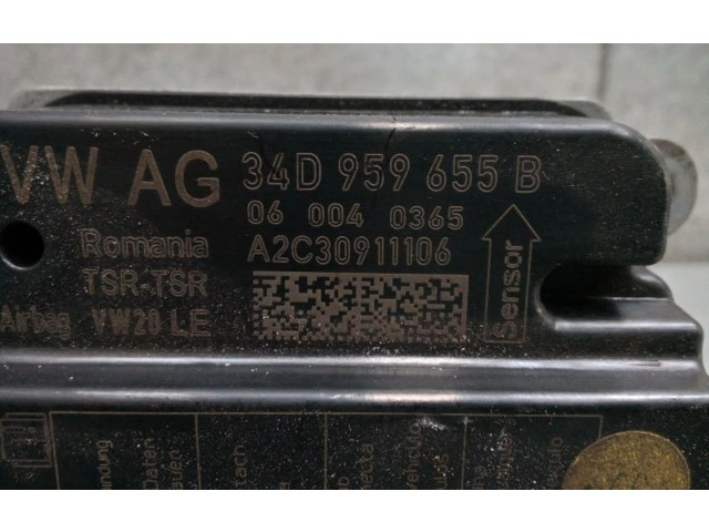 Блок подушек безопасности 34D959655B, 34D959655B   Skoda Rapid (NH)