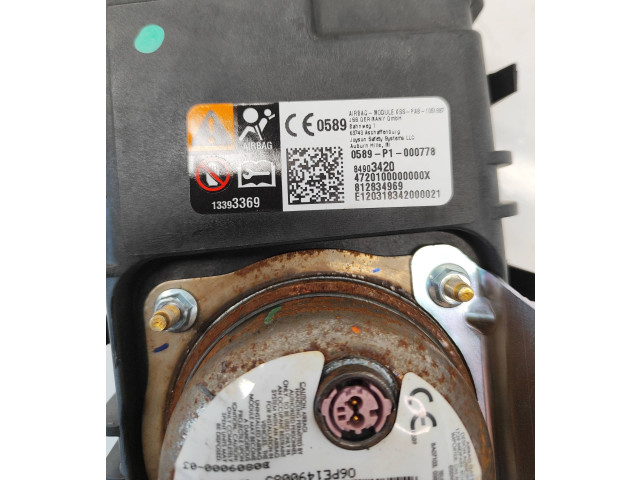 Подушка безопасности пассажира 13393369 Chevrolet Camaro