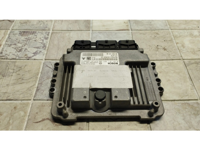 Блок управления двигателя 0281011863, 96559435BQ   Citroen C4 I