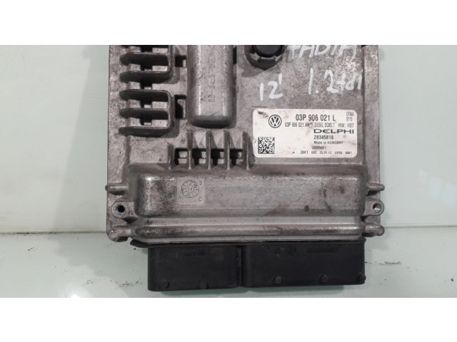 Řídící jednotka 03P906021L, 28345818 Skoda Fabia Mk2 (5J) 2008