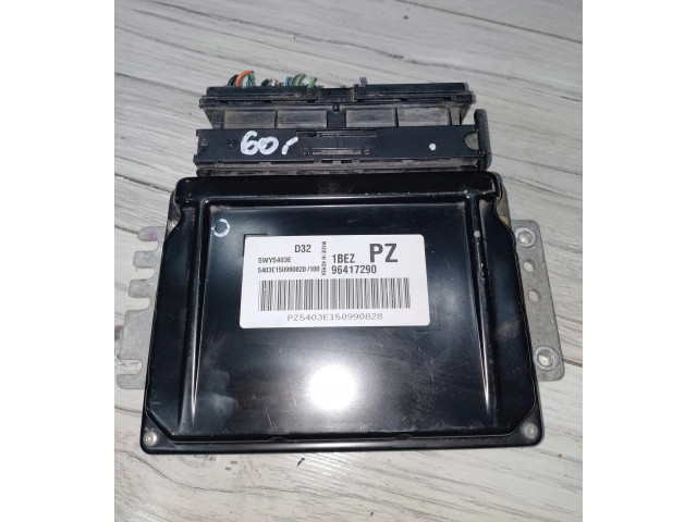 Блок управления двигателем Блок управления Chevrolet Matiz