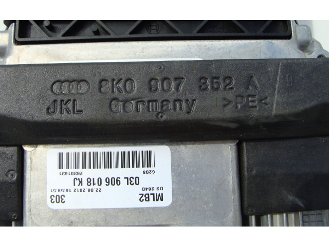 Блок управления двигателя 0281018129, 03L906018KJ   Audi A5 8T 8F