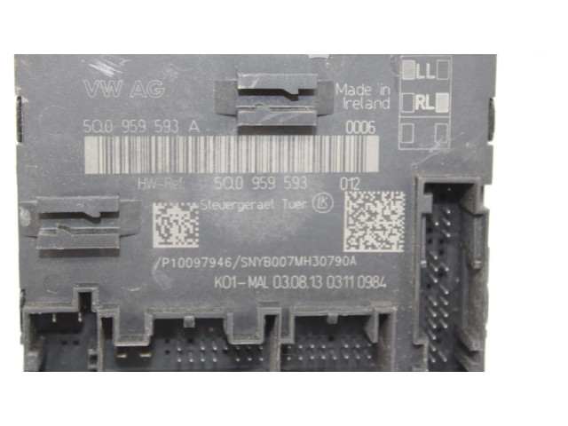 Блок комфорта 5Q0959593A   Audi A3 S3 A3 Sportback 8P   