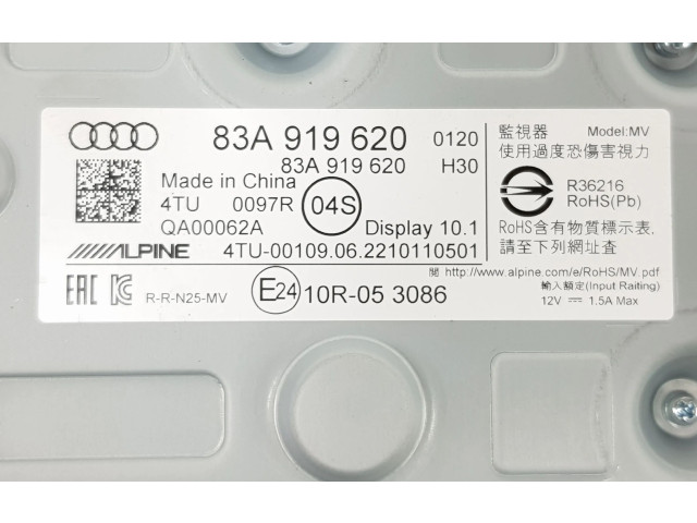 Дисплей 83A919620, 83A919620 Audi Q3 F3