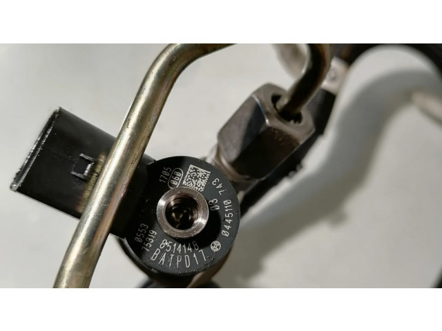 Комплект форсунок 0445110743, 8514148    BMW 3 F30 F35 F31 для дизельного двигателя  2