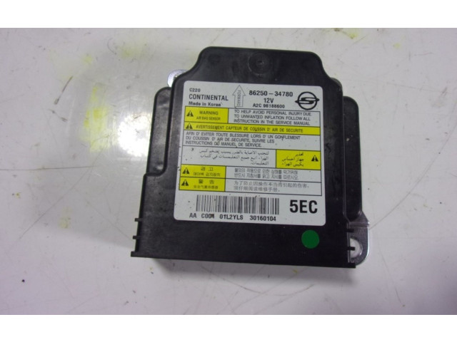 Блок подушек безопасности 8625034780 SsangYong Korando