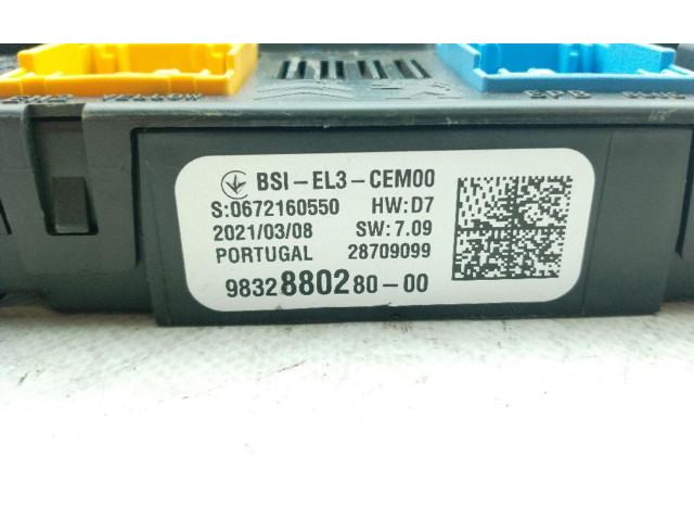 Блок управления 9832880280 Opel Combo E