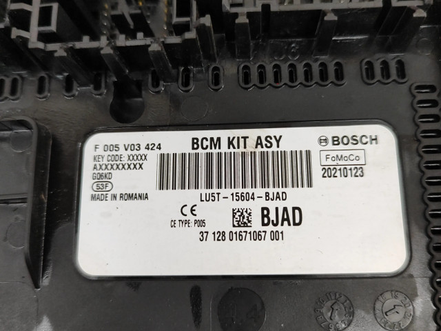 Блок комфорта LU5T15604BJAD, F005V03424 Ford Fiesta