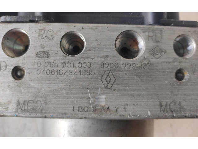 Блок АБС 0265231333   Renault  Clio II  2001 - 2005 года