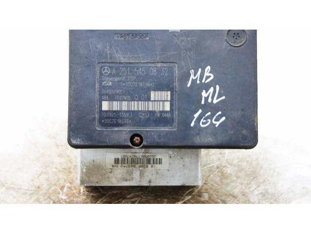 Блок АБС a2515450832, 10092515593   Mercedes-Benz  ML W164  2005 - 2011 года