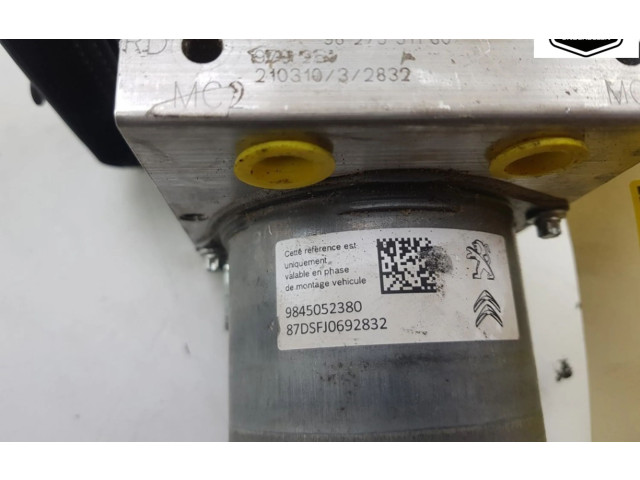 Блок АБС 9845052380, 9827551180   Peugeot  Partner III  2018 -  года