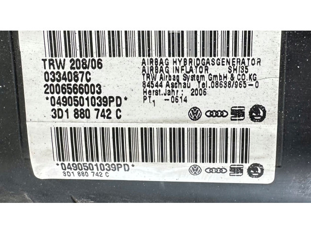 Боковая подушка безопасности 3D1880742C Volkswagen Phaeton
