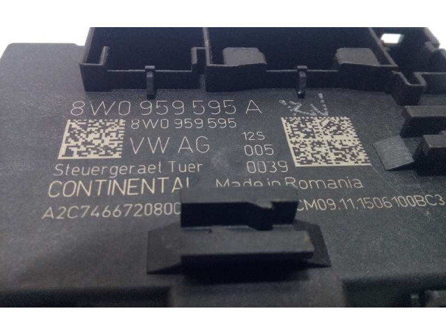 Блок комфорта 8W0959595A Audi A4 Allroad B9