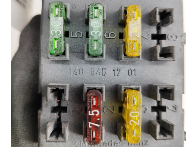 Pojistková skříňka 1405451701 Mercede-Benz S W140 1995