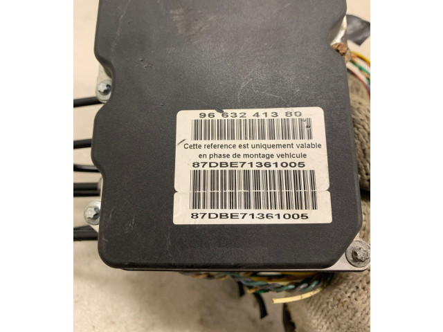 Блок АБС 9663241380, 87DBE71361005   Citroen  C4 I  2004-2010 года