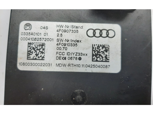 Блок управления 4F0907335, 4F0910335   Audi A6 S6 C6 4F