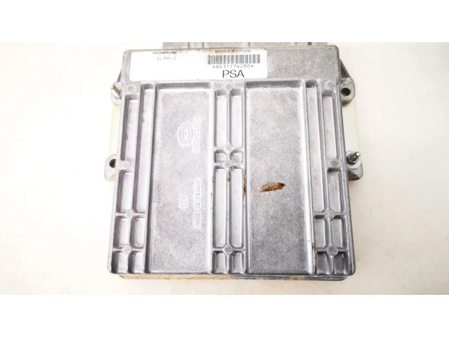 Блок управления двигателя 9631774280 Peugeot 306