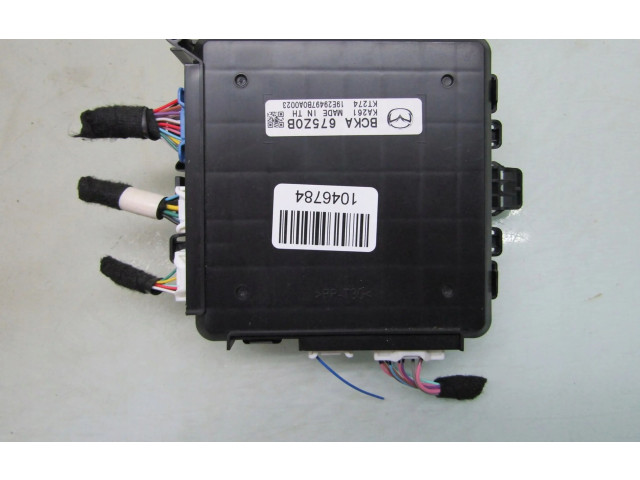 Блок управления BCKA675Z0B Mazda 3