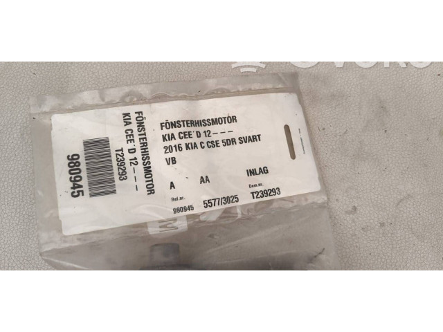 Моторчик заднего дворника T239293 KIA Ceed