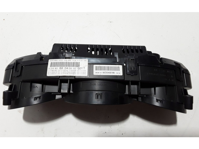 Панель приборов A2189006804   Mercedes-Benz CLS C218 X218       