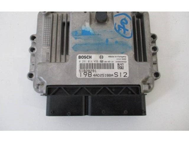 Блок управления двигателем Блок управления 51828291, 0281014456   Fiat Grande Punto
