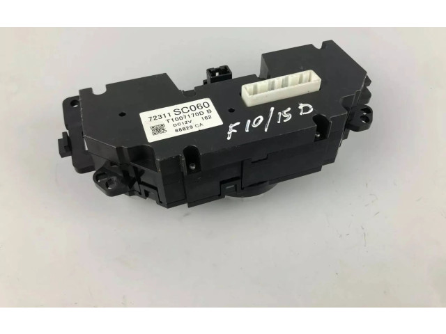 Блок управления климат-контролем 72311SC060   Subaru Forester SH