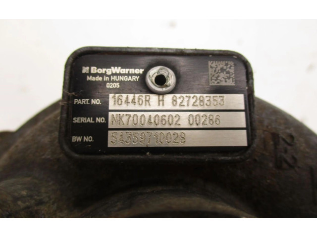  Турбина Renault Clio III  NK70040602         