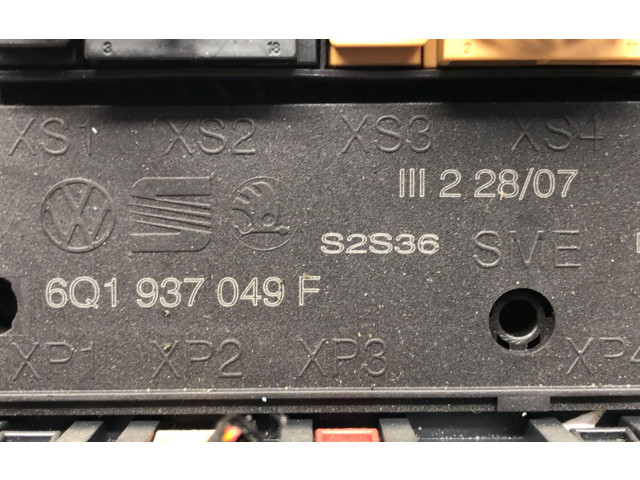 Блок комфорта 6Q1937049F   Skoda Fabia Mk1 (6Y)   